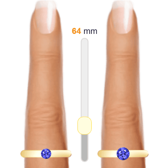 Blue 0.25ct round-cut Sapphire vs Blue 0.5ct round-cut Sapphire