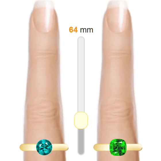 Bluish Green 1ct round-cut Alexandrite vs Green 1ct cushion-cut Emerald