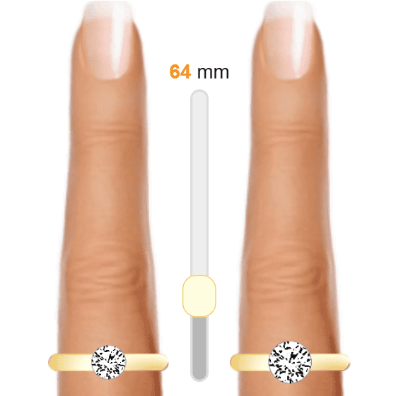 White 1ct round-cut Cubiczirconia vs White 1ct round-cut Moissanite