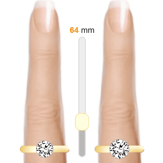 White 1ct round-cut Diamond vs White 1.5ct round-cut Diamond