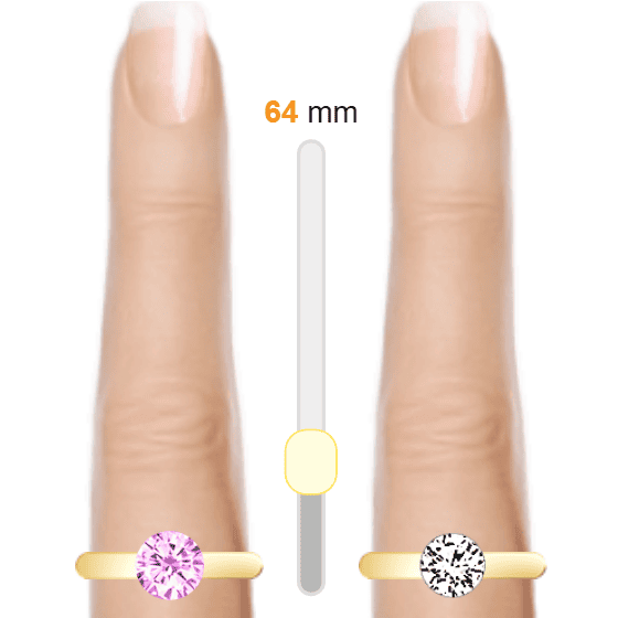 Light Purple 1ct round-cut Morganite vs White 1ct round-cut Diamond