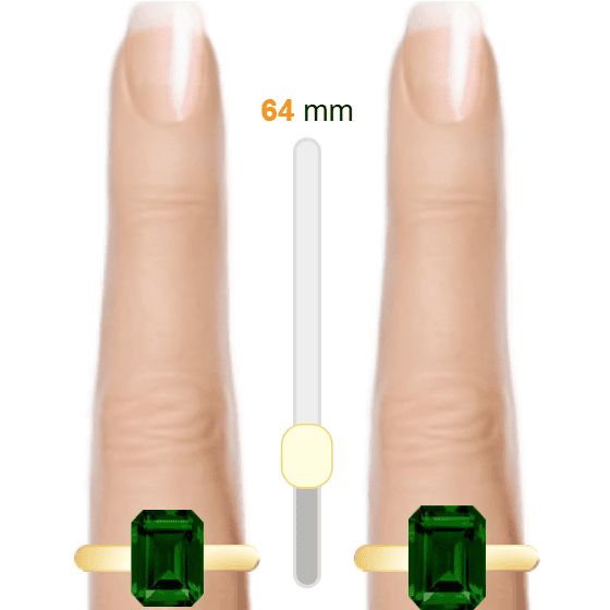Dark Green 2.4ct emerald-cut Emerald vs Dark Green 3ct emerald-cut Emerald