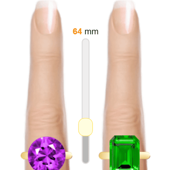 Violet 8ct round-cut Amethyst vs Green 8ct emerald-cut Emerald