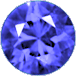 Actual size of 1ct Sapphire (oval cut, 7.56&times;5.04mm, Blue color)
