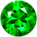 Actual size of 1ct Emerald (oval cut, 8.63&times;5.75mm, Green color)