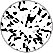 Actual size of 1ct Diamond (oval cut, 8.12&times;5.41mm, White color)